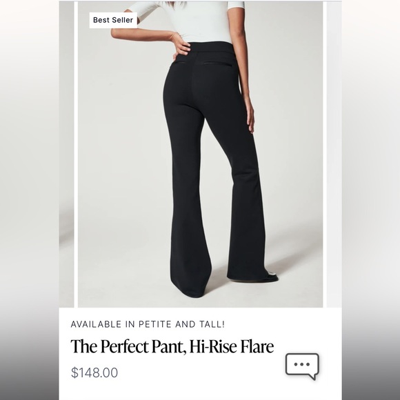 The Perfect Pant, Hi-Rise Flare , SPANX - Picture 2 of 7